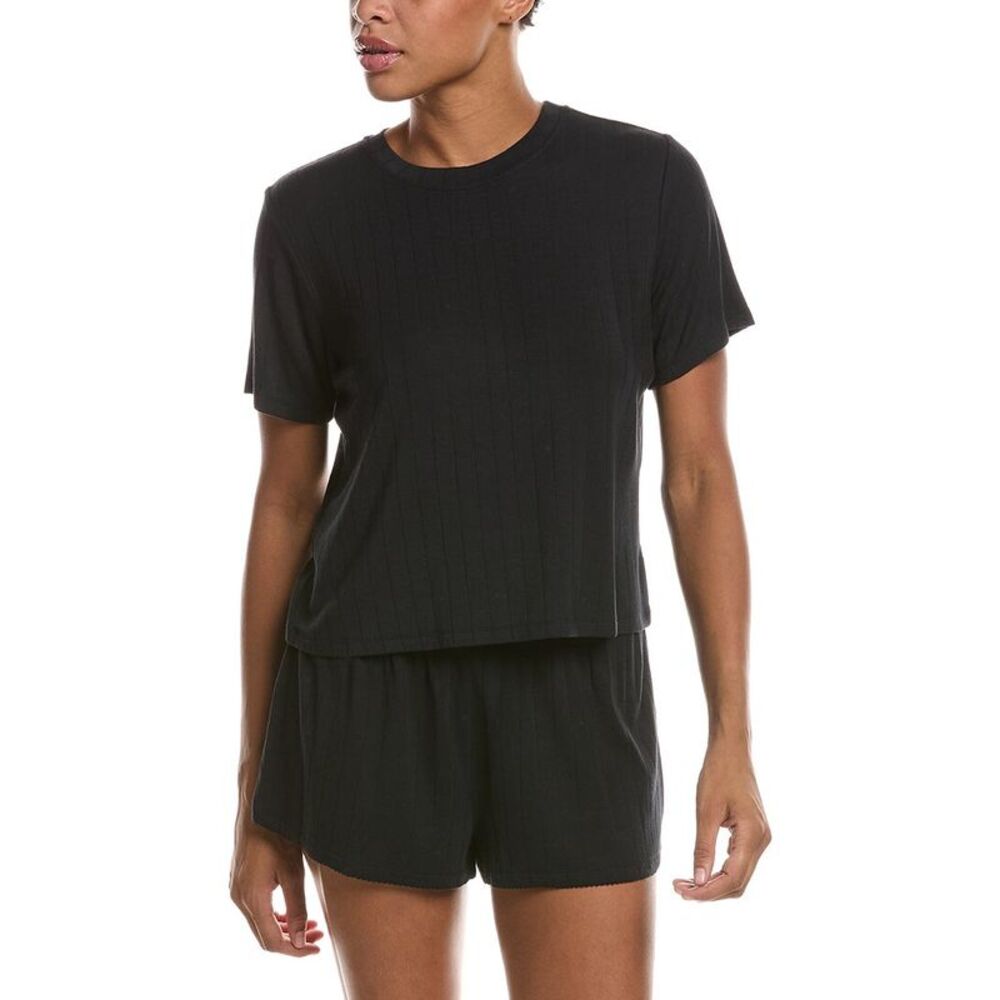 Honeydew Womens Cloud Lounge T-Shirt, Black